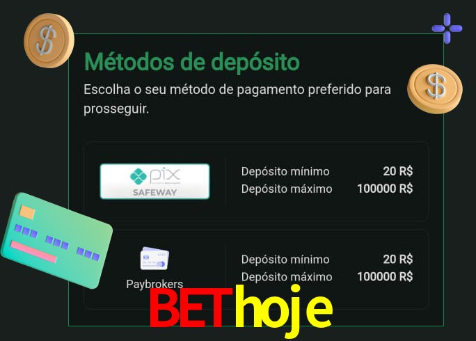 O cassino bethoje oferece uma grande variedade de métodos de pagamento